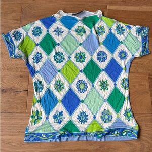 Emilio Pucci archivo geometric y2k blouse 6